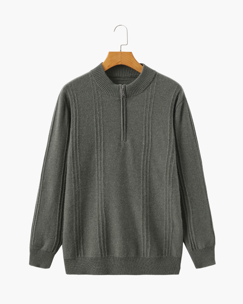 Elanzo Armand Rib Knit Zip