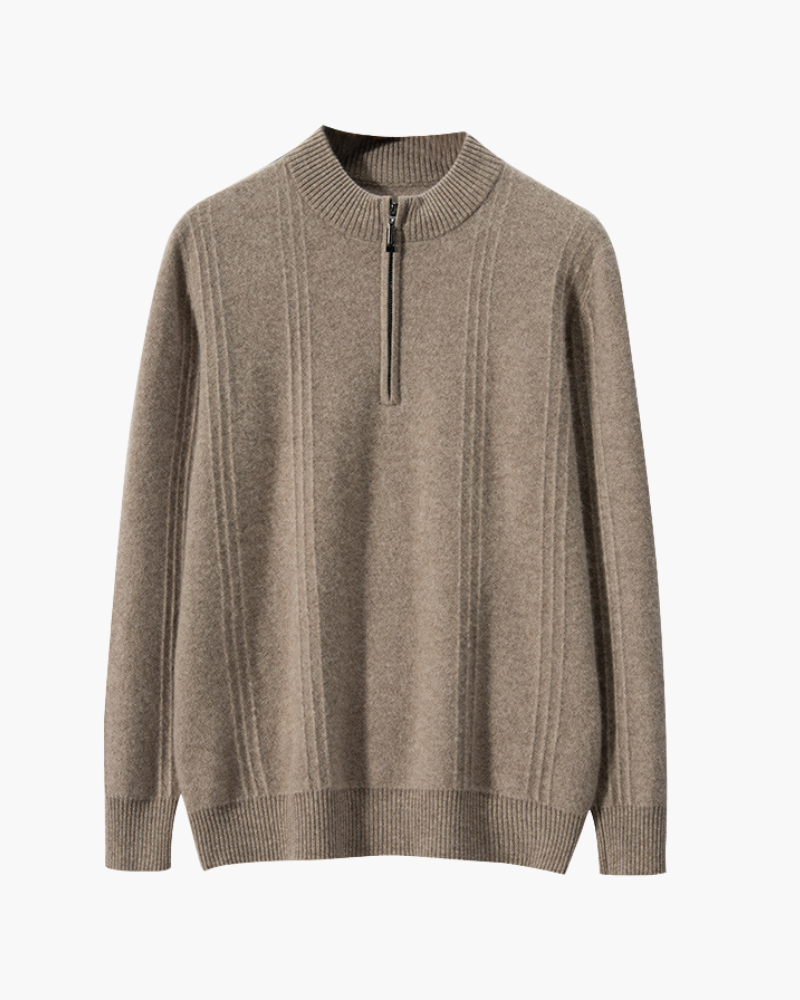Elanzo Armand Rib Knit Zip