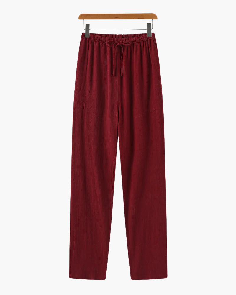 Elanzo Santoro Linen Trousers