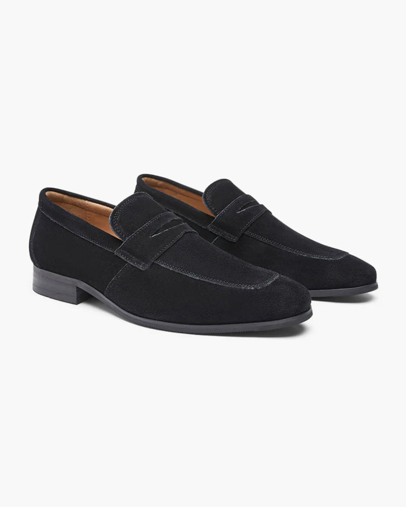 Elanzo Aldric Suede Penny Loafer
