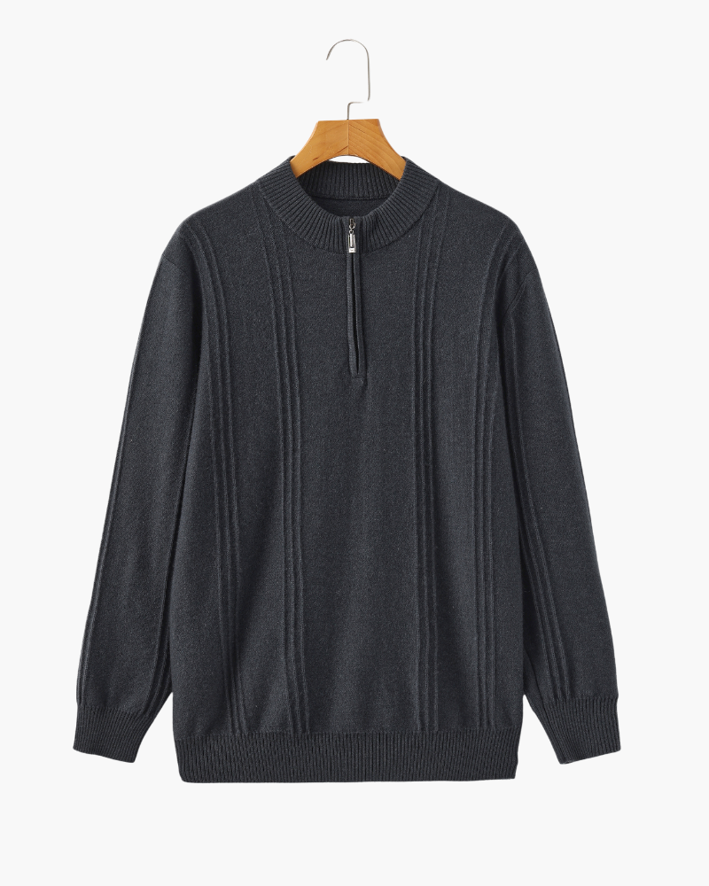 Elanzo Armand Rib Knit Zip