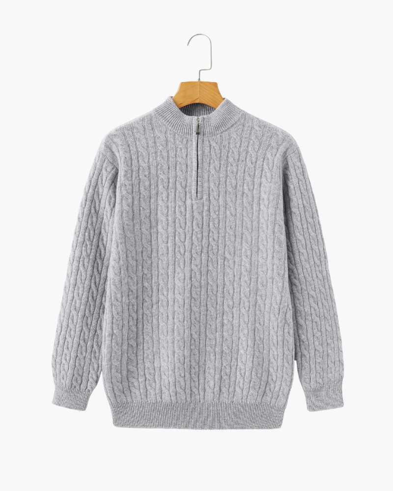 Elanzo Belgravia Cashmere Zip
