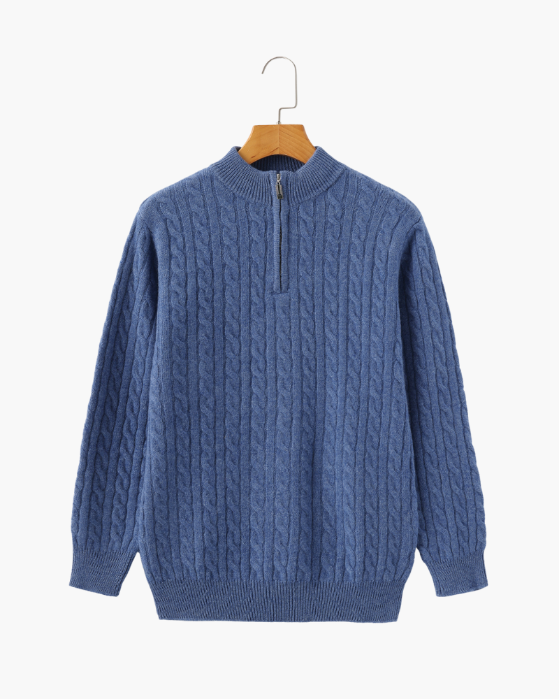 Elanzo Belgravia Cashmere Zip