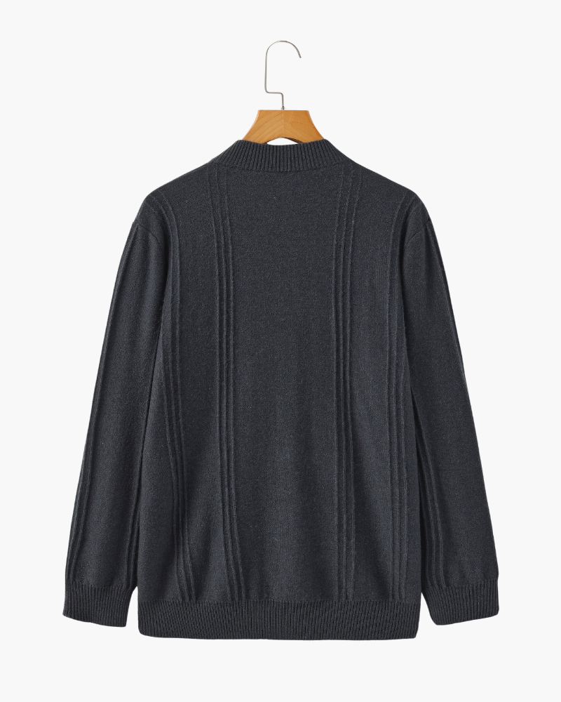 Elanzo Armand Rib Knit Zip