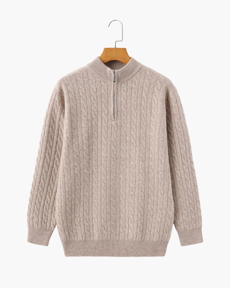 Elanzo Belgravia Cashmere Zip