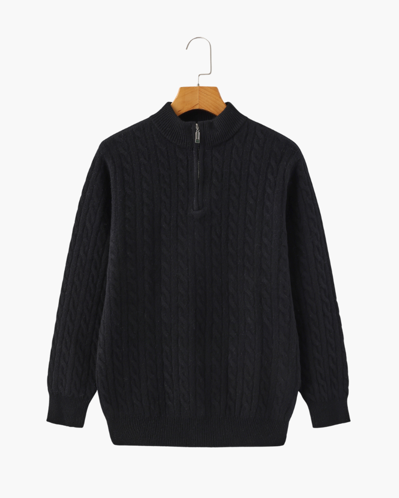 Elanzo Belgravia Cashmere Zip