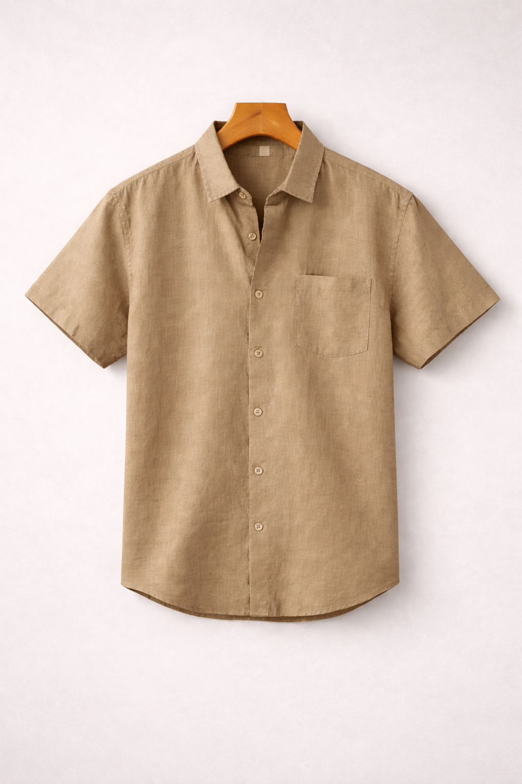 Elanzo Noir Linen Shirt