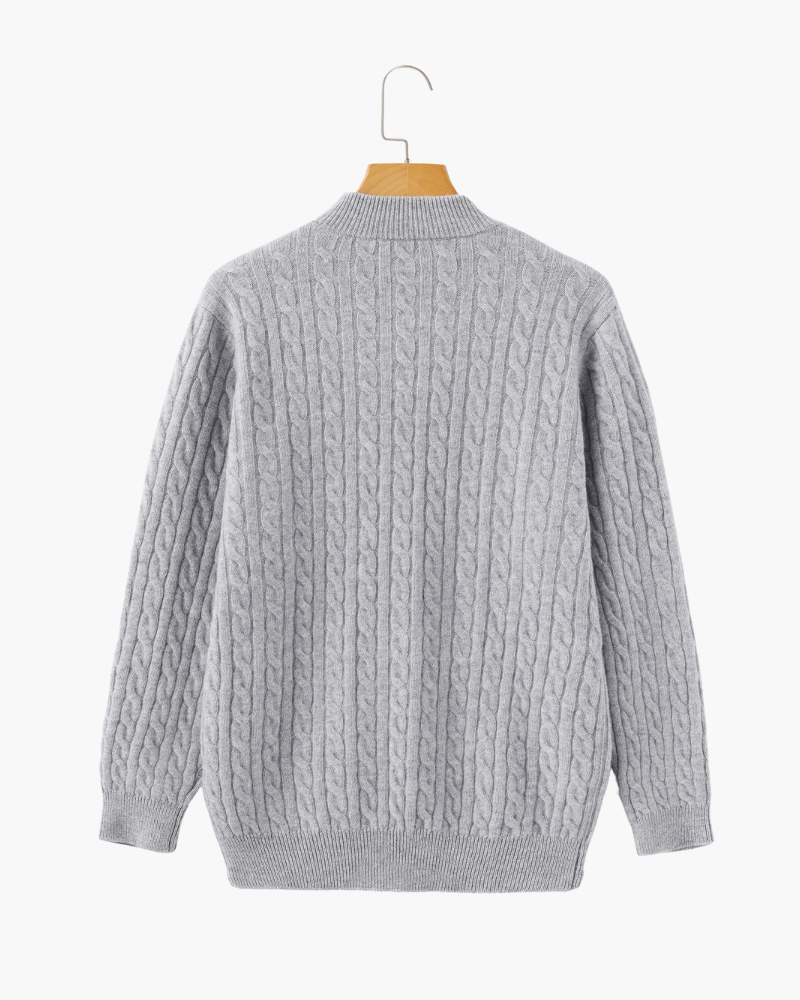 Elanzo Belgravia Cashmere Zip