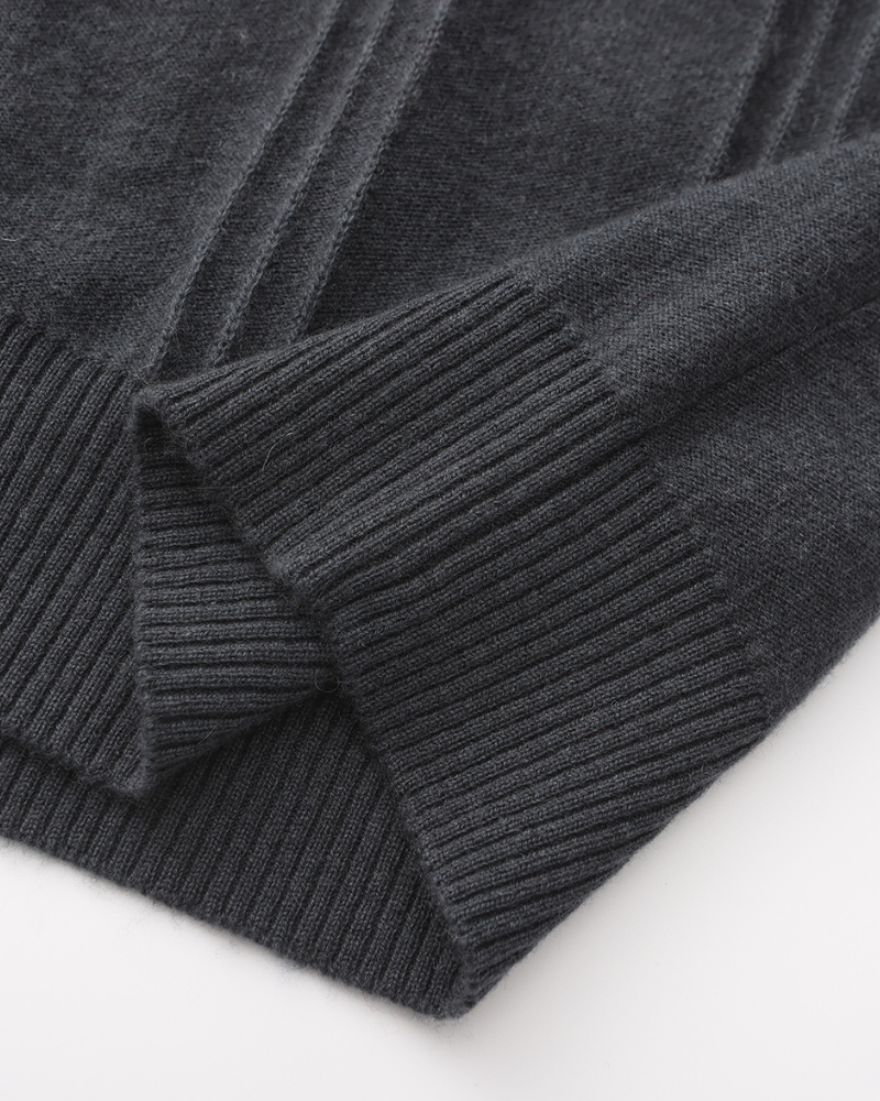 Elanzo Armand Rib Knit Zip