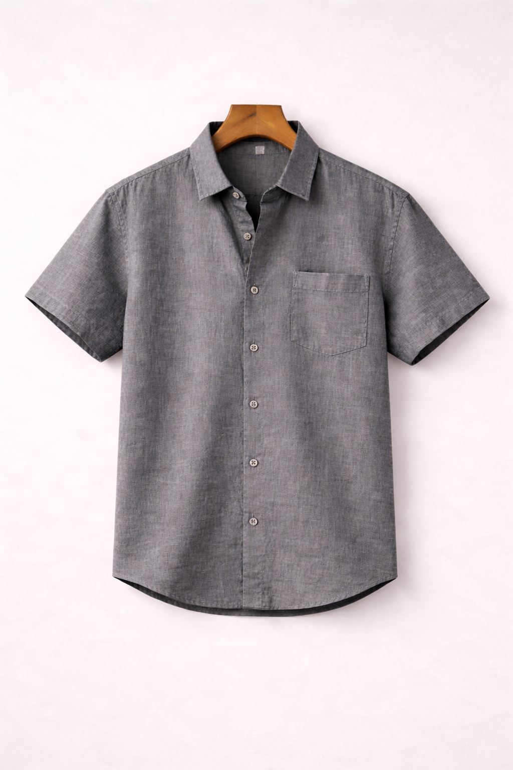 Elanzo Noir Linen Shirt