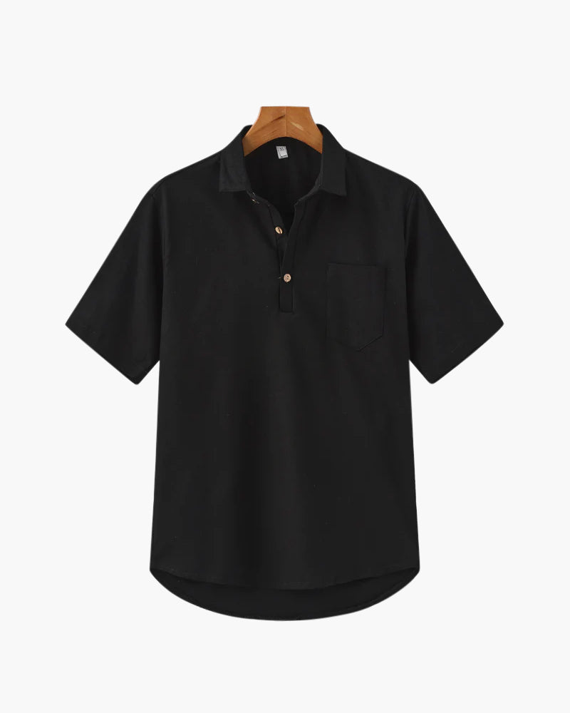 Elanzo Riviera Linen Polo