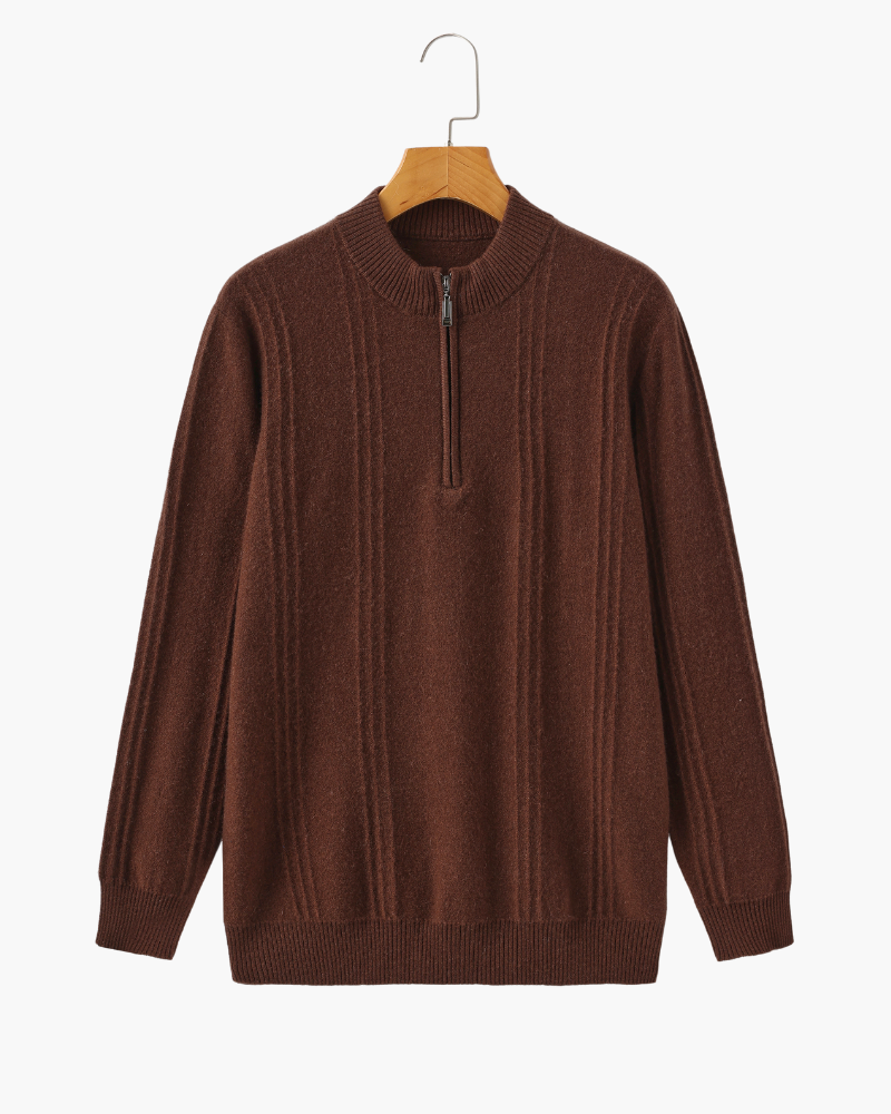 Elanzo Armand Rib Knit Zip