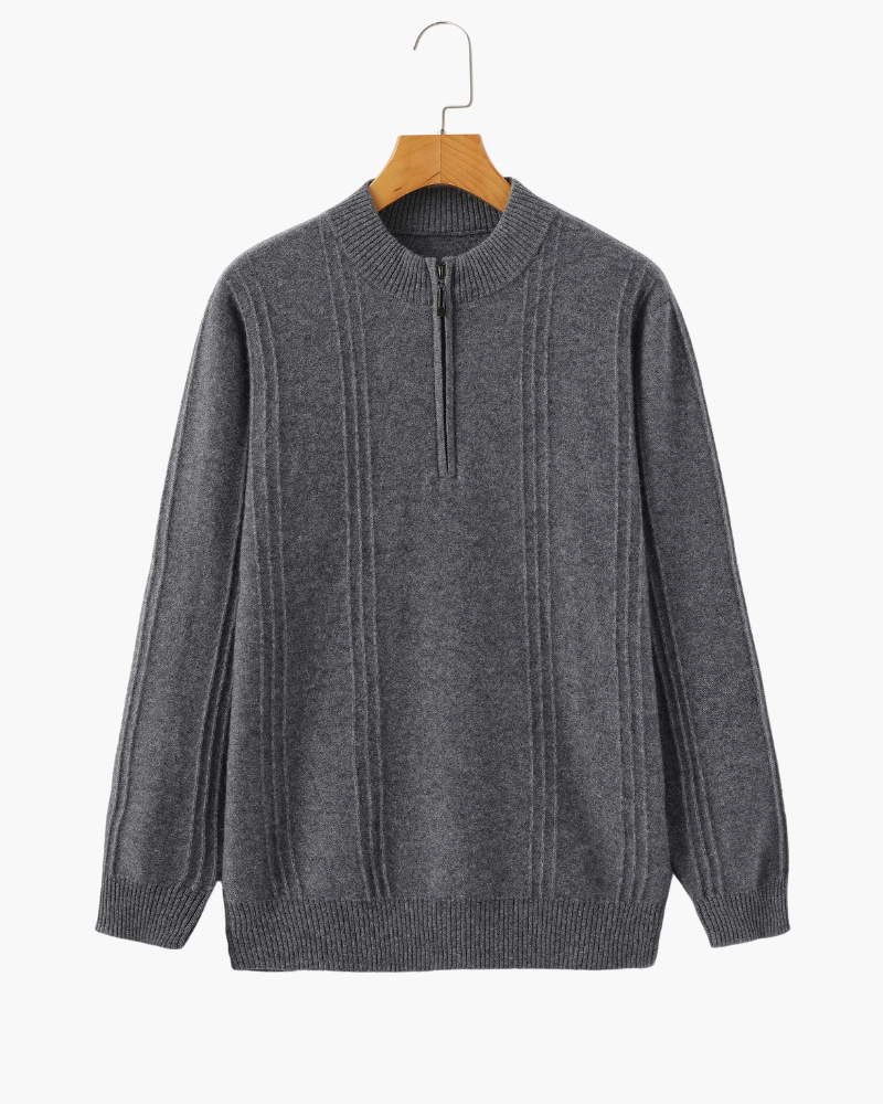 Elanzo Armand Rib Knit Zip