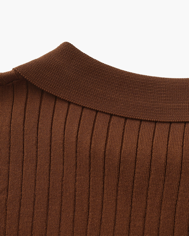 Elanzo Cortona Ribbed Polo