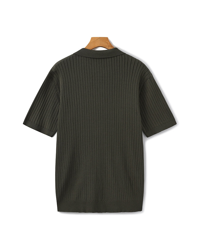 Elanzo Cortona Ribbed Polo