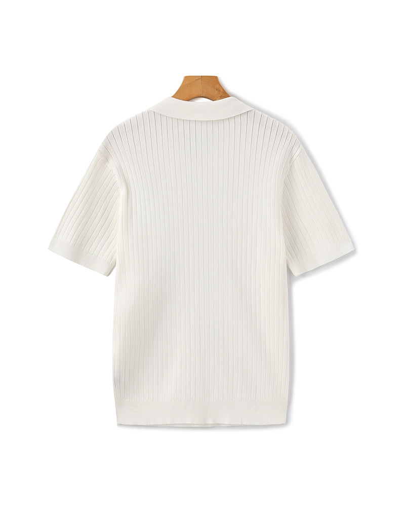 Elanzo Cortona Ribbed Polo