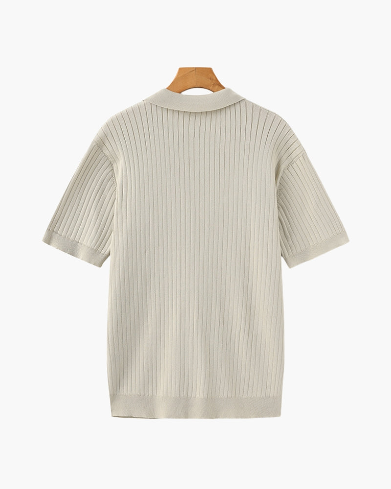 Elanzo Cortona Ribbed Polo