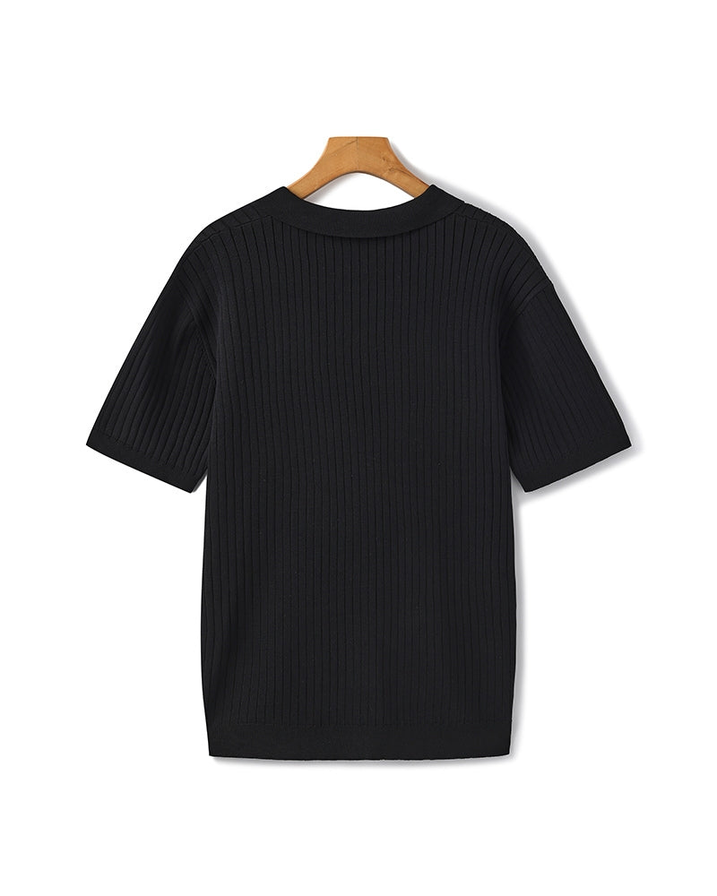 Elanzo Cortona Ribbed Polo