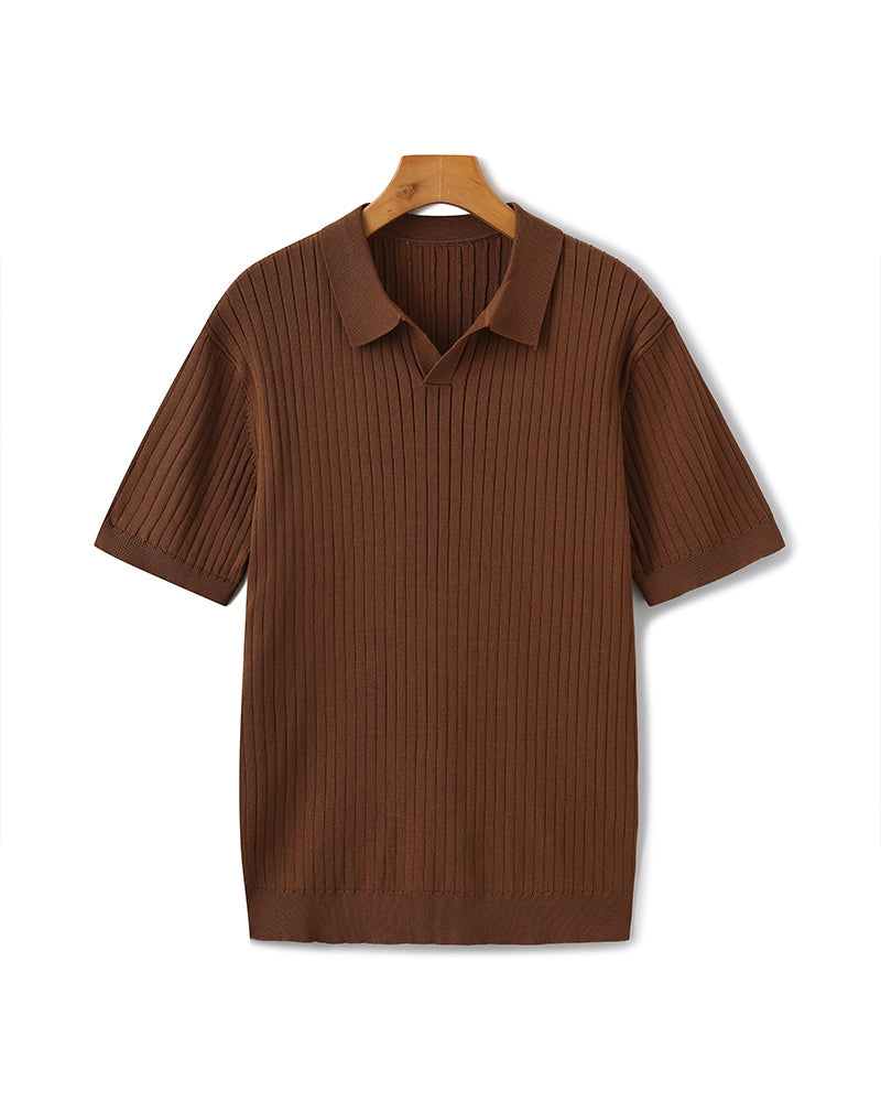 Elanzo Cortona Ribbed Polo