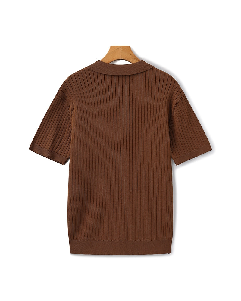Elanzo Cortona Ribbed Polo