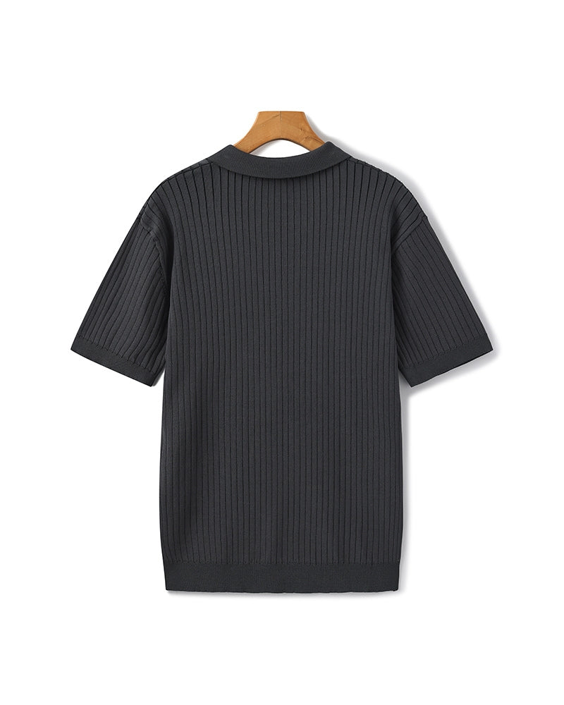 Elanzo Cortona Ribbed Polo