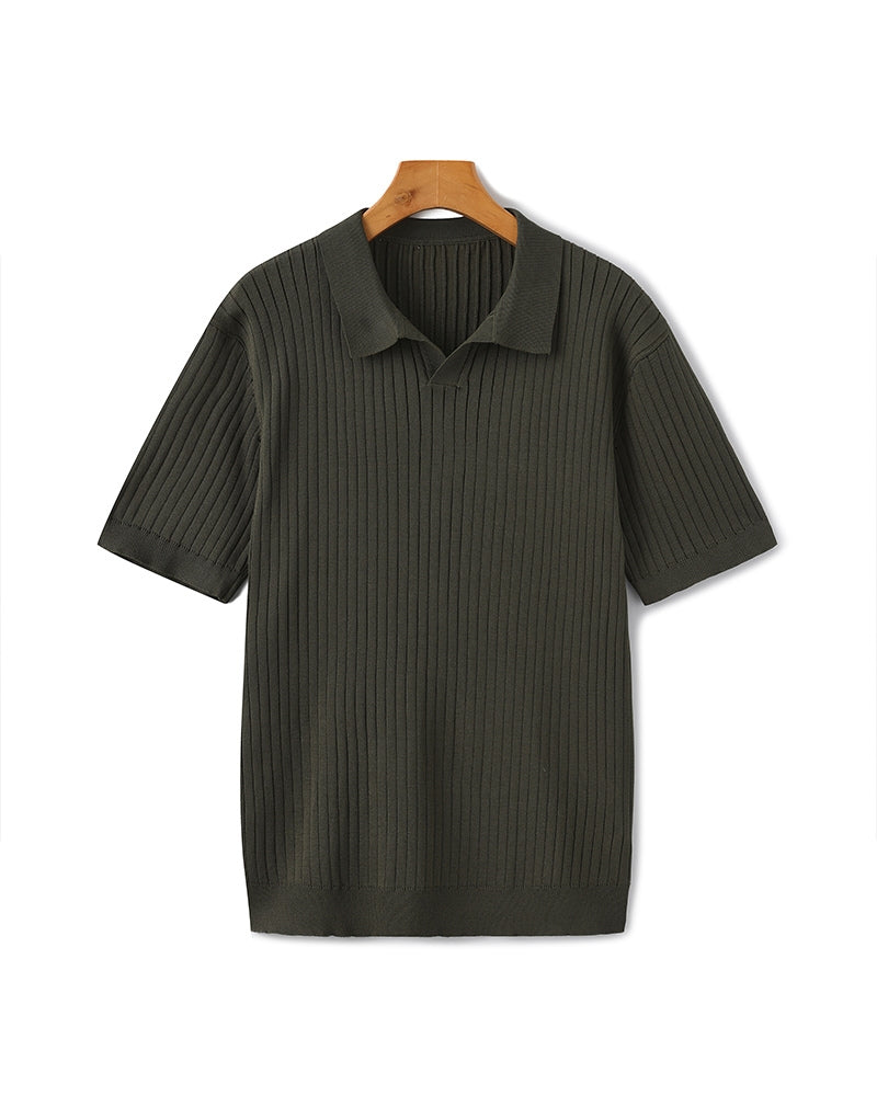 Elanzo Cortona Ribbed Polo