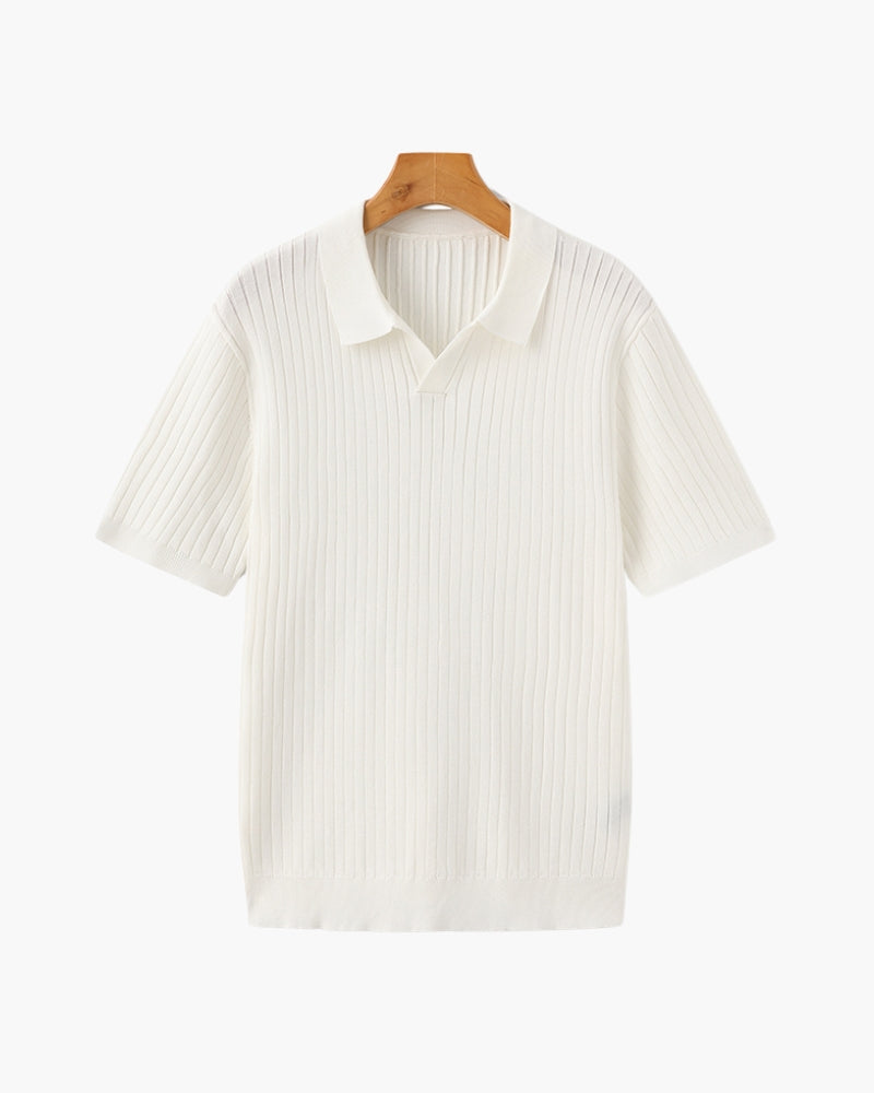 Elanzo Cortona Ribbed Polo